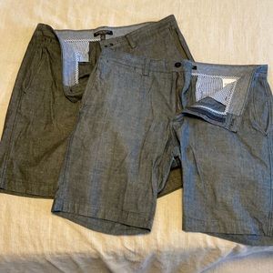 2 pairs Banana Republic Aiden shorts size 33